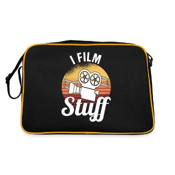 Director Filmmaker Feature Film Film - Retro Bag - black/gold - Back