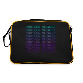Nugget de poulet Rétro - Sac Retro - noir/or - Dos