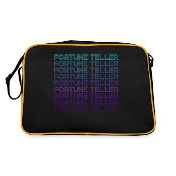 Diseuse de bonne aventure Boule de cristal Rétro - Sac Retro - noir/or - Dos