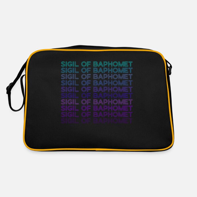 Siegel des Baphomet Retro Retro Tasche