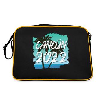 Cancun 2022 - Retro Bag - black/gold - Back