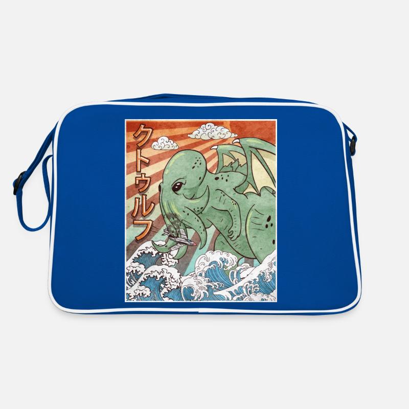 Kaiju Cthulhu Necronomicon Japanese Monster Retro Bag