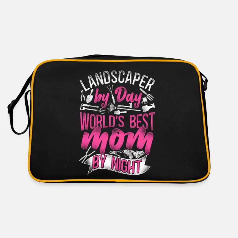 Landscaper Landscaping Landscape Retro Tasche