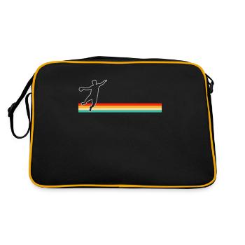 Handball Rétro - Sac Retro - noir/or - Dos