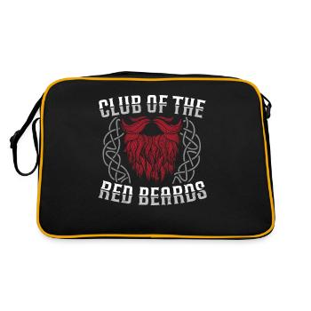Club des Barbes Rouges Us Jour de l’Indépendance - Sac Retro - noir/or - Dos