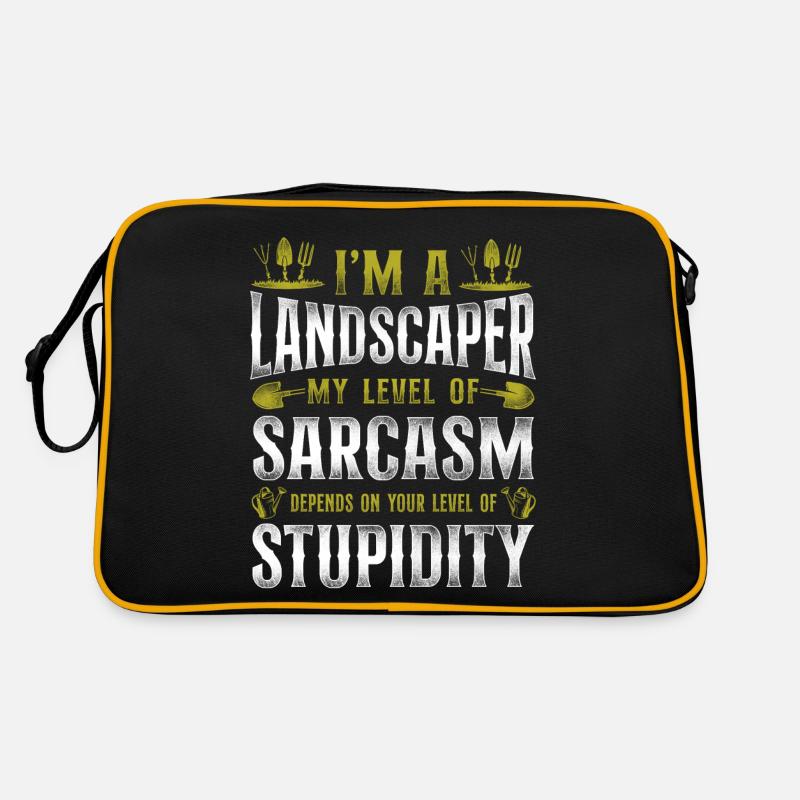 Landscaper Landscaping Landscape Retro Bag