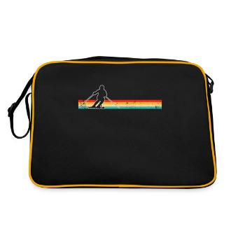 Ski Rétro - Sac Retro - noir/or - Dos