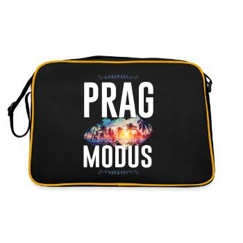 Prague Mode - Sac Retro - noir/or - Dos