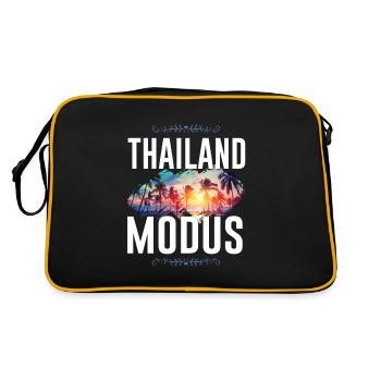 Thailand Mode - Retro Bag - black/gold - Back