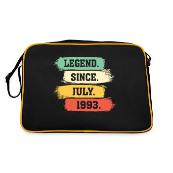 Légende depuis juillet 1993 - Sac Retro - noir/or - Dos