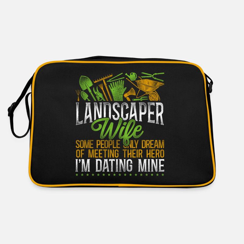 Landscaper Landscaping Landscape Retro Bag