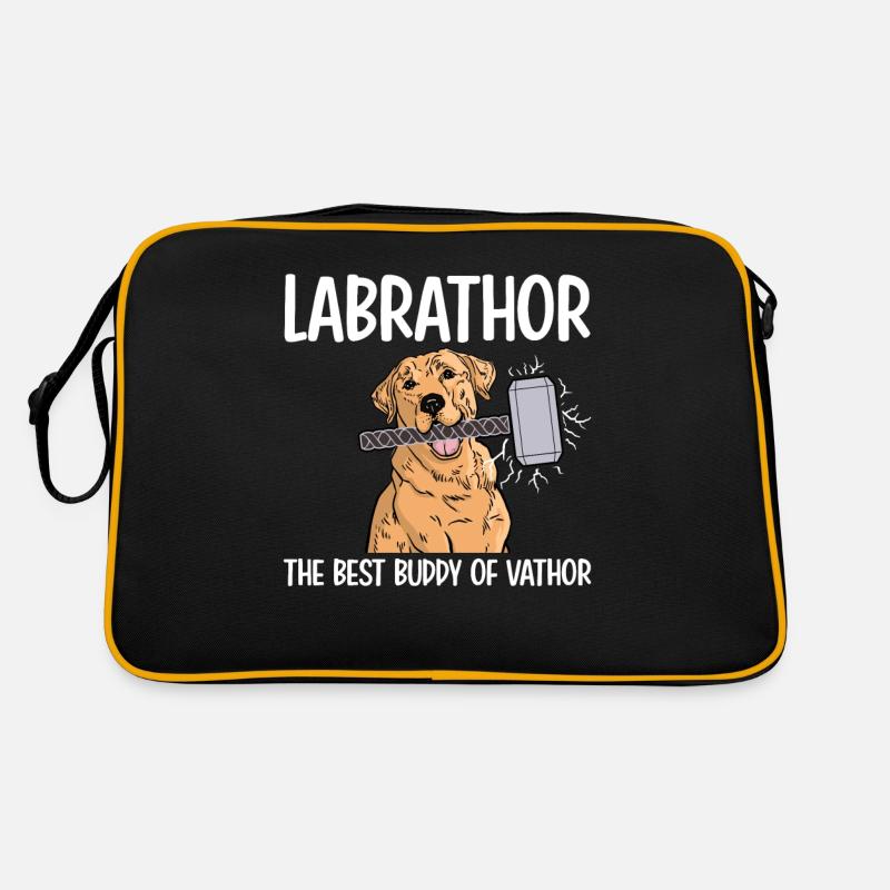 Labrathor Labrador Retriever Golden Retriever Sac Retro