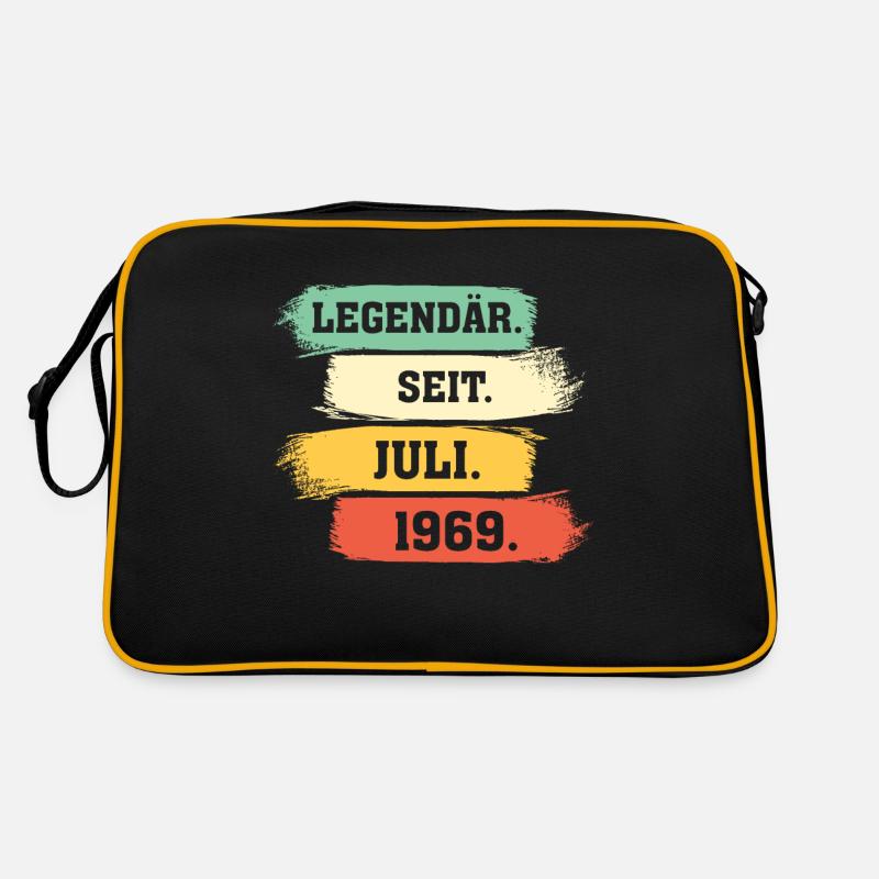 Legendär seit Juli 1969 Geburtstag Geschenk Retro Tasche