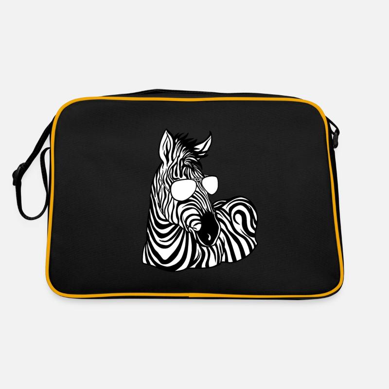 Zebra Retro Bag