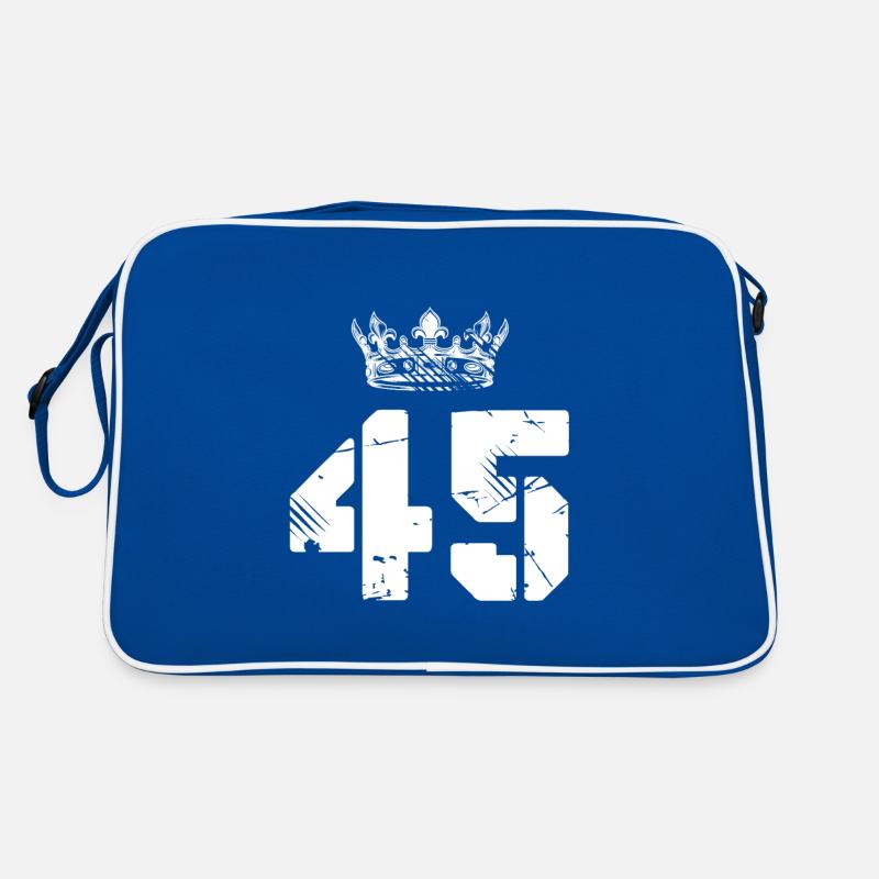 45 Couronne numérique Sac Retro
