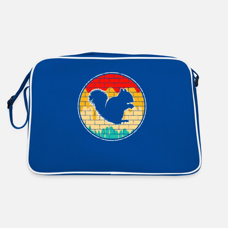 Eichhörnchen Retro Retro Tasche