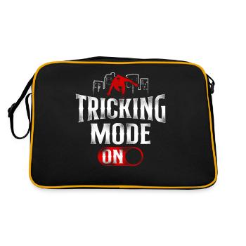 Parkour Free Running Traceur - Retro Bag - black/gold - Back