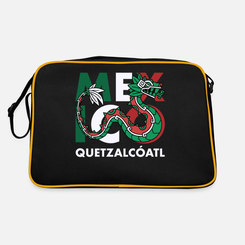Quetzalcoatl Aztecs Maya Inca Toltec Cadeau Sac Retro