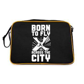 Parkour Free Running Traceur - Retro Bag - black/gold - Back