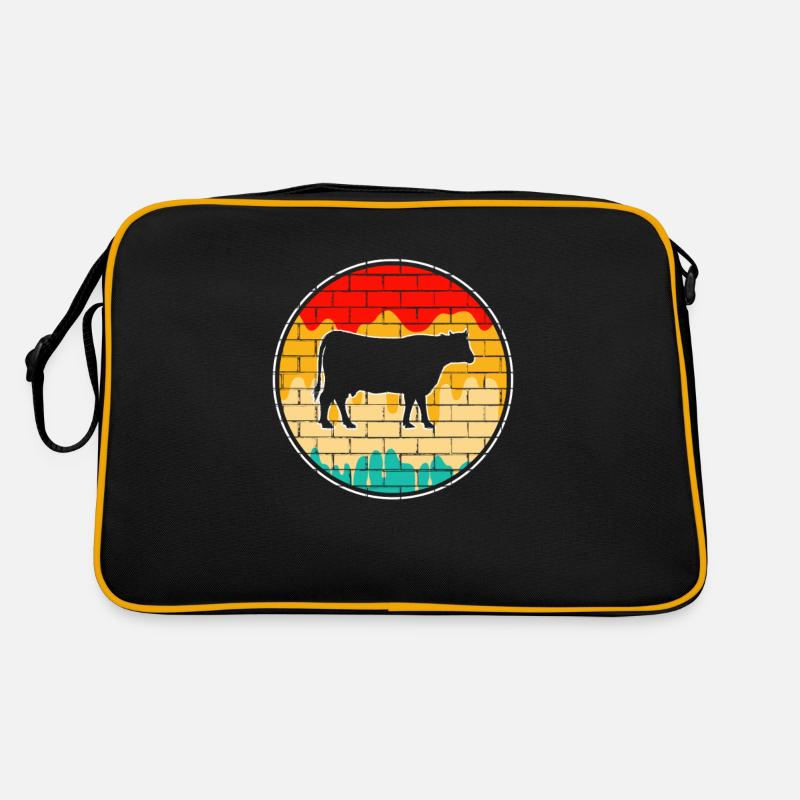 Cow Beef Retro Retro Bag