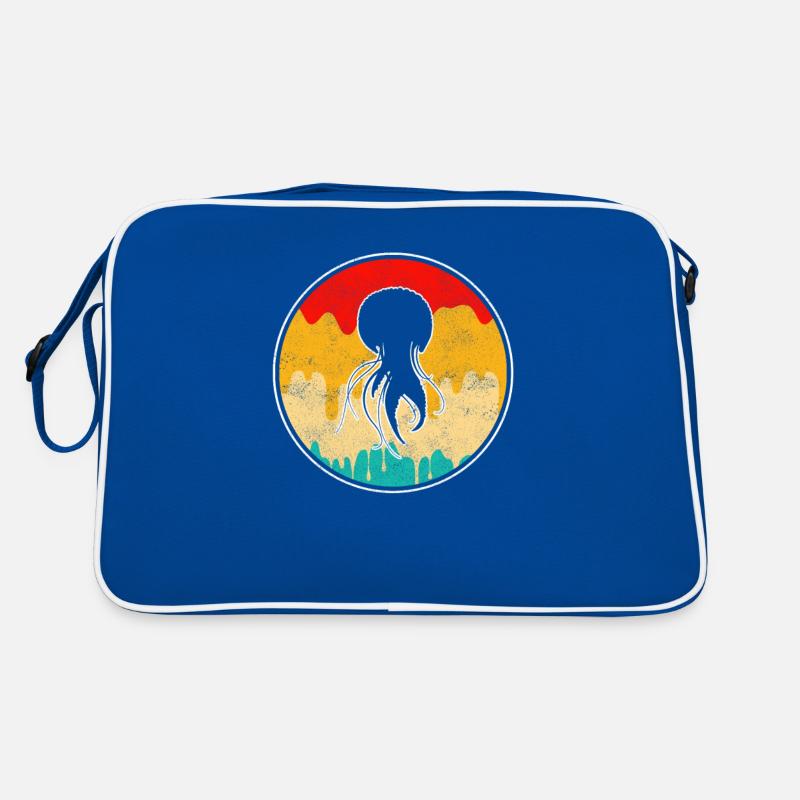 Logo rétro de méduse Sac Retro