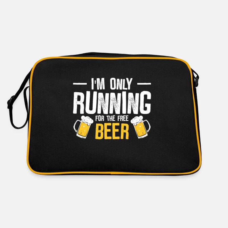 Jogger Runner Marathon Jogging Ski de fond Sac Retro