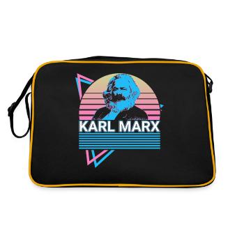 Karl Marx Marxisme Communisme Communiste So - Sac Retro - noir/or - Dos