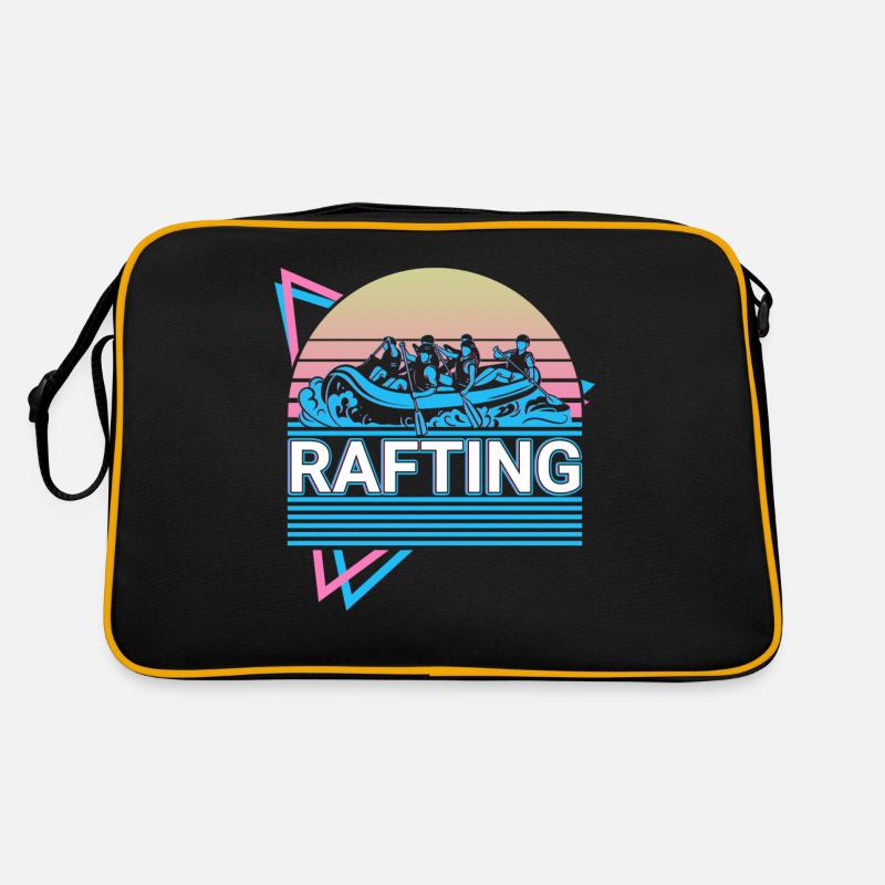 Rafting White Water Rafting Retro Gift Retro Bag