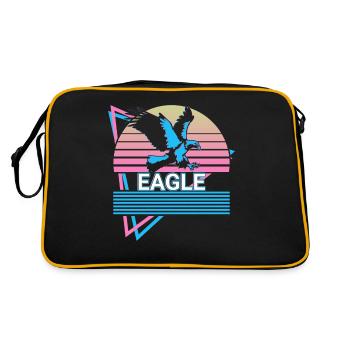 Eagle Retro Gift - Retro Bag - black/gold - Back