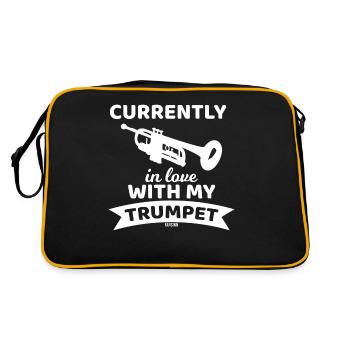Brass Music Trompette Brass - Sac Retro - noir/or - Dos