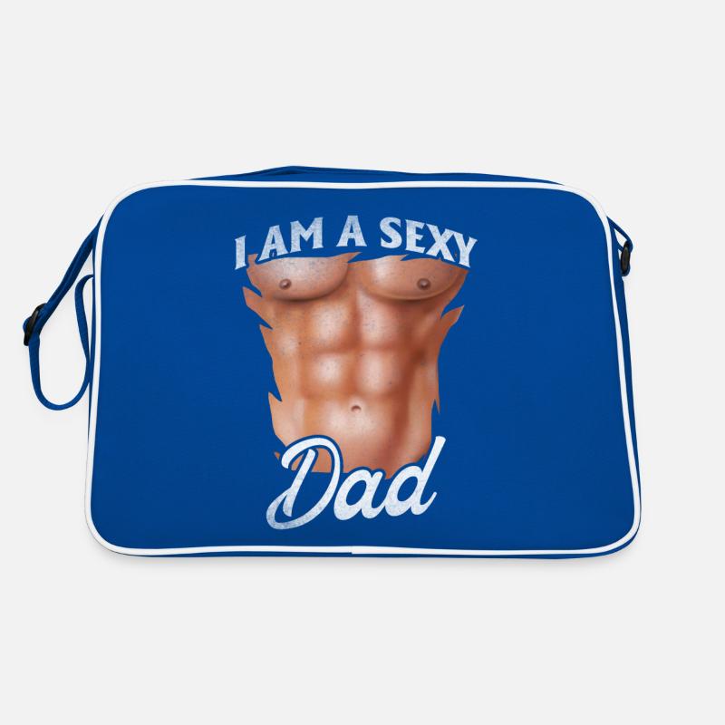 Sexy Daddy Vatertags-Ideen Ich bin ein sexy Vater Retro Tasche