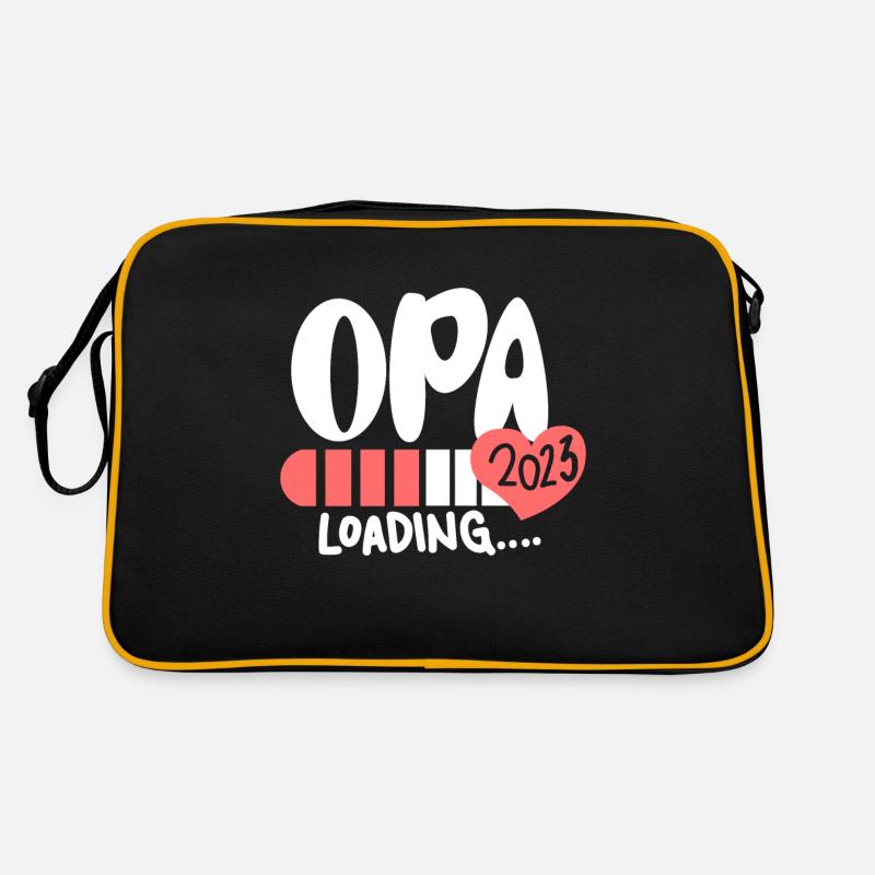 Opa 2023 - Opa werden - Bald Opa Retro Tasche