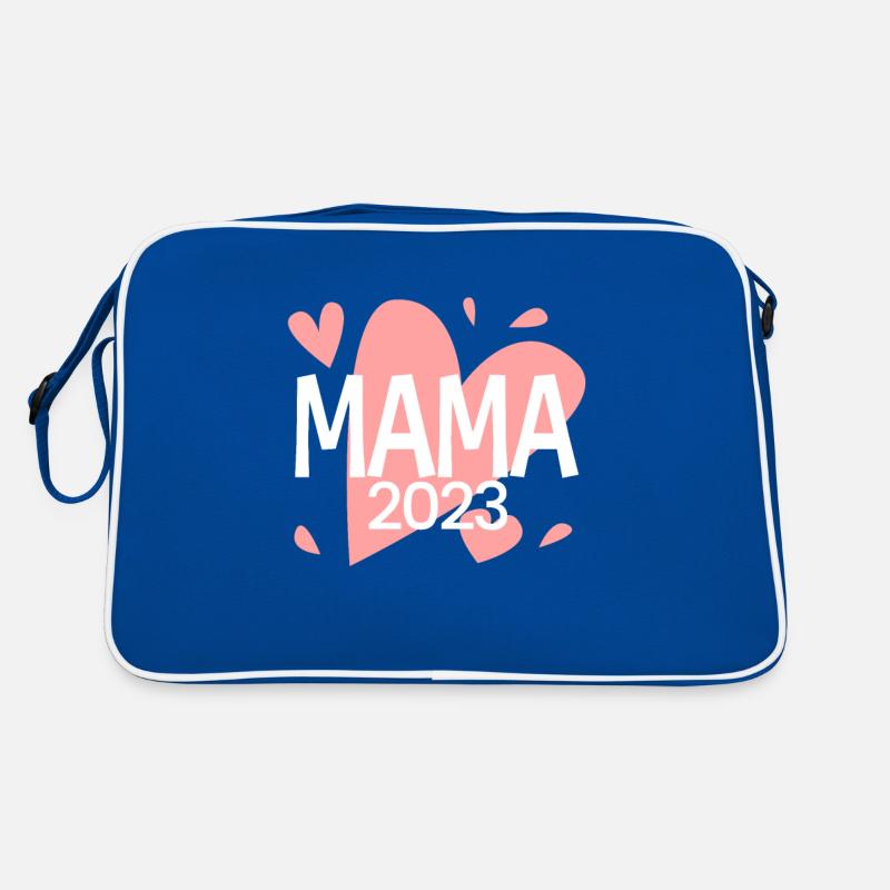 Mama 2023 loading - Werdende Mutter 2023 Retro Tasche
