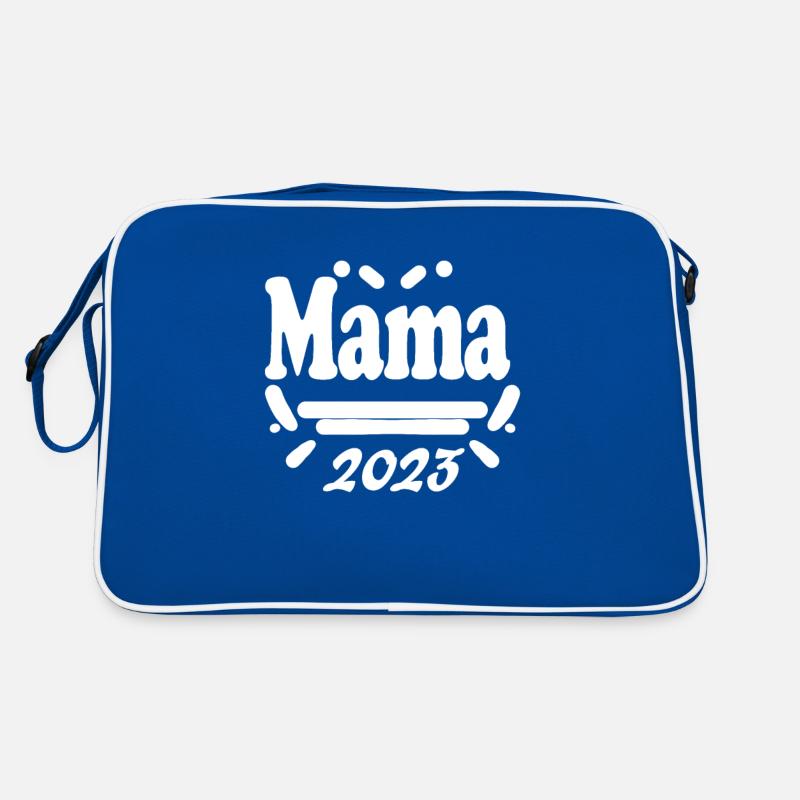 Mama 2023 loading - Werdende Mutter 2023 Retro Tasche