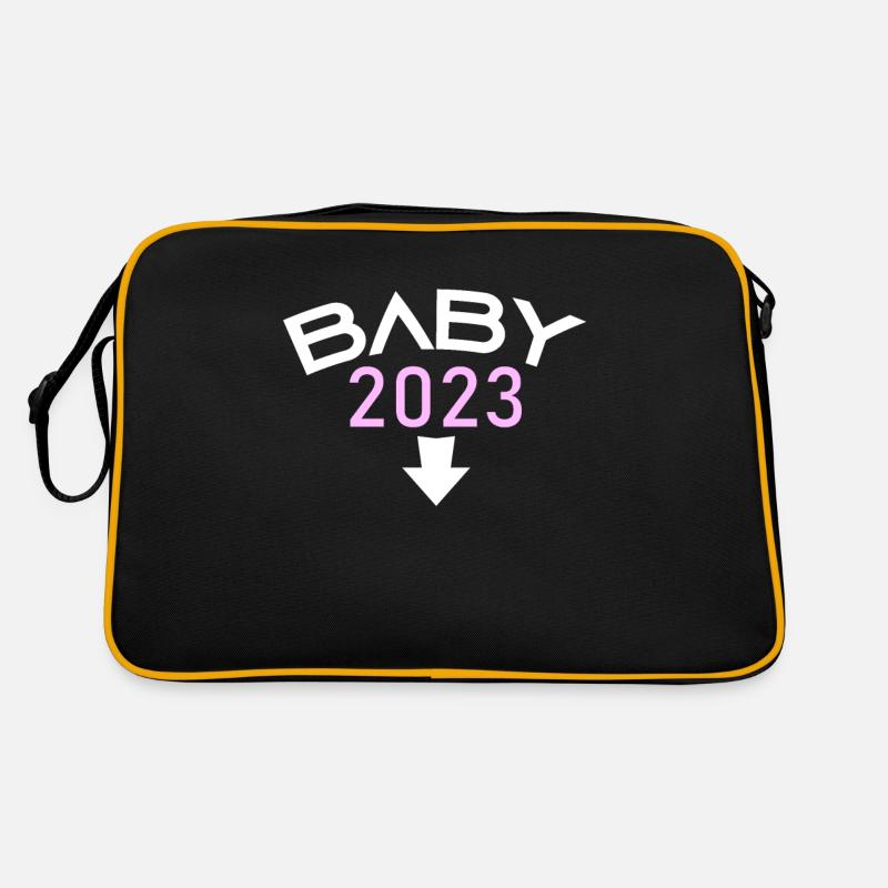 Fille Bébé Fille 2023 Enceinte Sac Retro