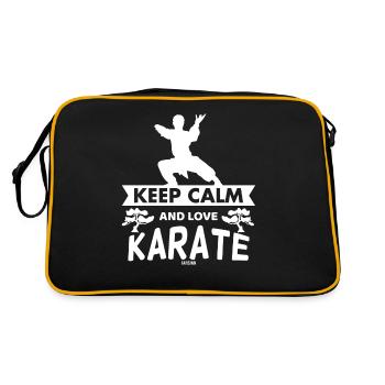 Karaté d’arts martiaux - Sac Retro - noir/or - Dos