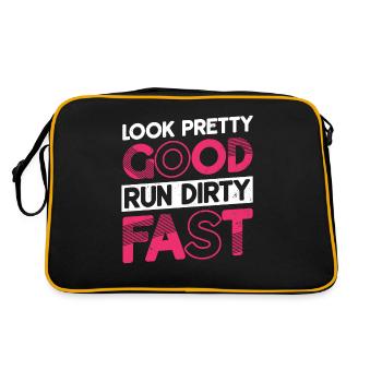 Looks pretty good, runs dirty and fast - Retro Bag - black/gold - Back