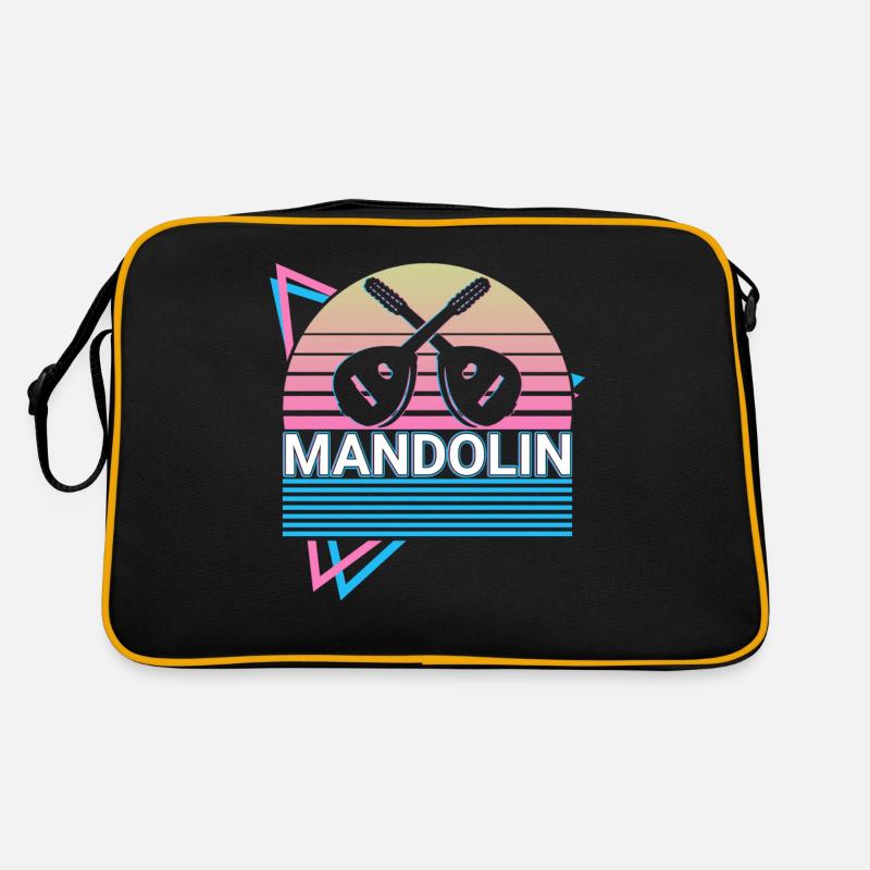 Mandolin Guitar Retro Gift Retro Bag