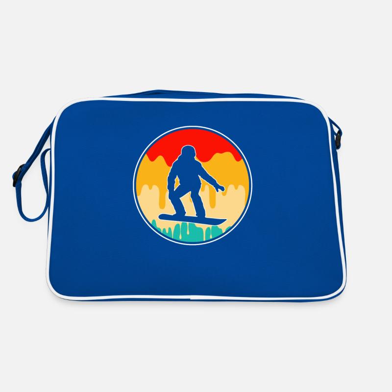 Snowboarding Retro Retro Tasche