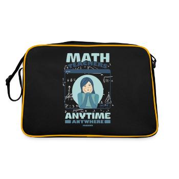 Mathematics - Retro Bag - black/gold - Back