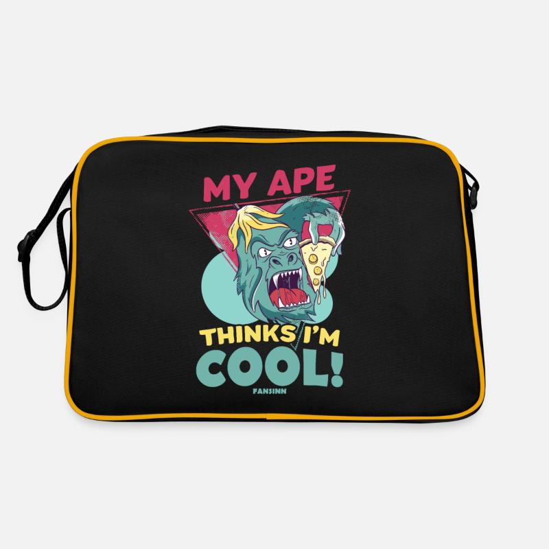 Mon singe pense que je suis cool Sac Retro