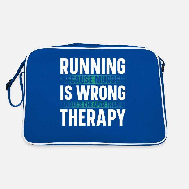 Courir parce que le meurtre est mal Sac Retro