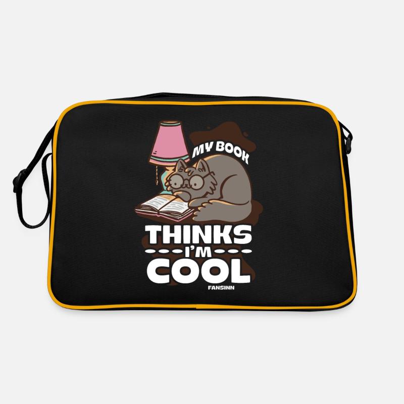 Mon livre pense que je suis cool Sac Retro