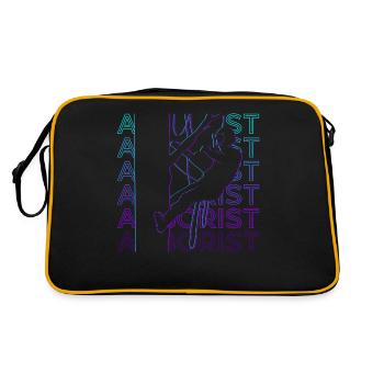 Arborist Arborist Retro Gift - Retro Bag - black/gold - Back