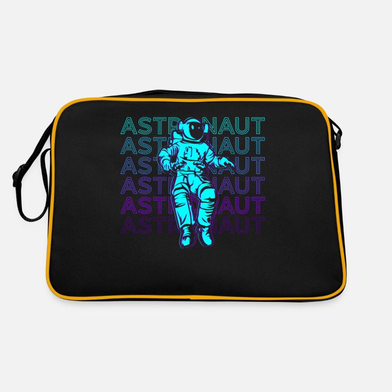 Astronaut Retro Geschenk Retro Tasche
