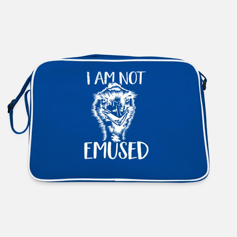 Emu Ratite Emu Australie Oiseau Amour Sac Retro