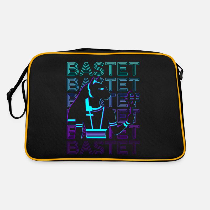 Bastet Déesse égyptienne Chat égyptien Ancient Aeg Sac Retro