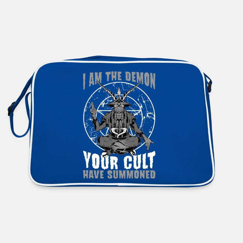Baphomet Ziege Okkultes Geschenk Retro Tasche