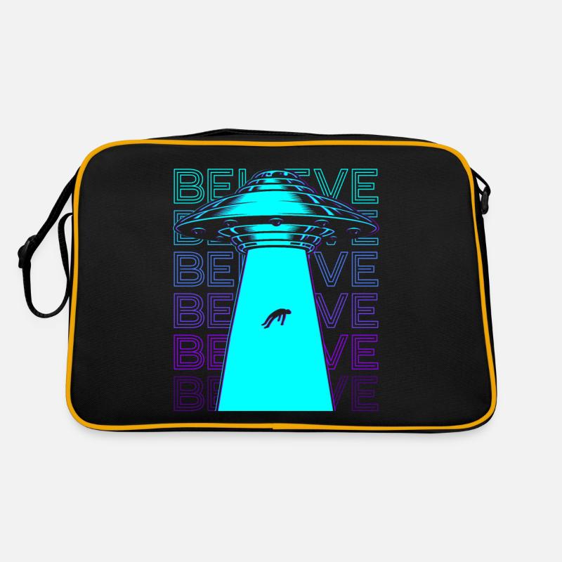 Ufo Alien Kidnapping Retro Gift Retro Bag