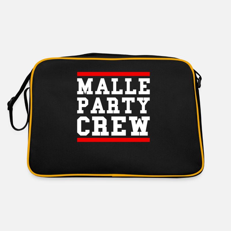 Malle Party Crew Retro Tasche